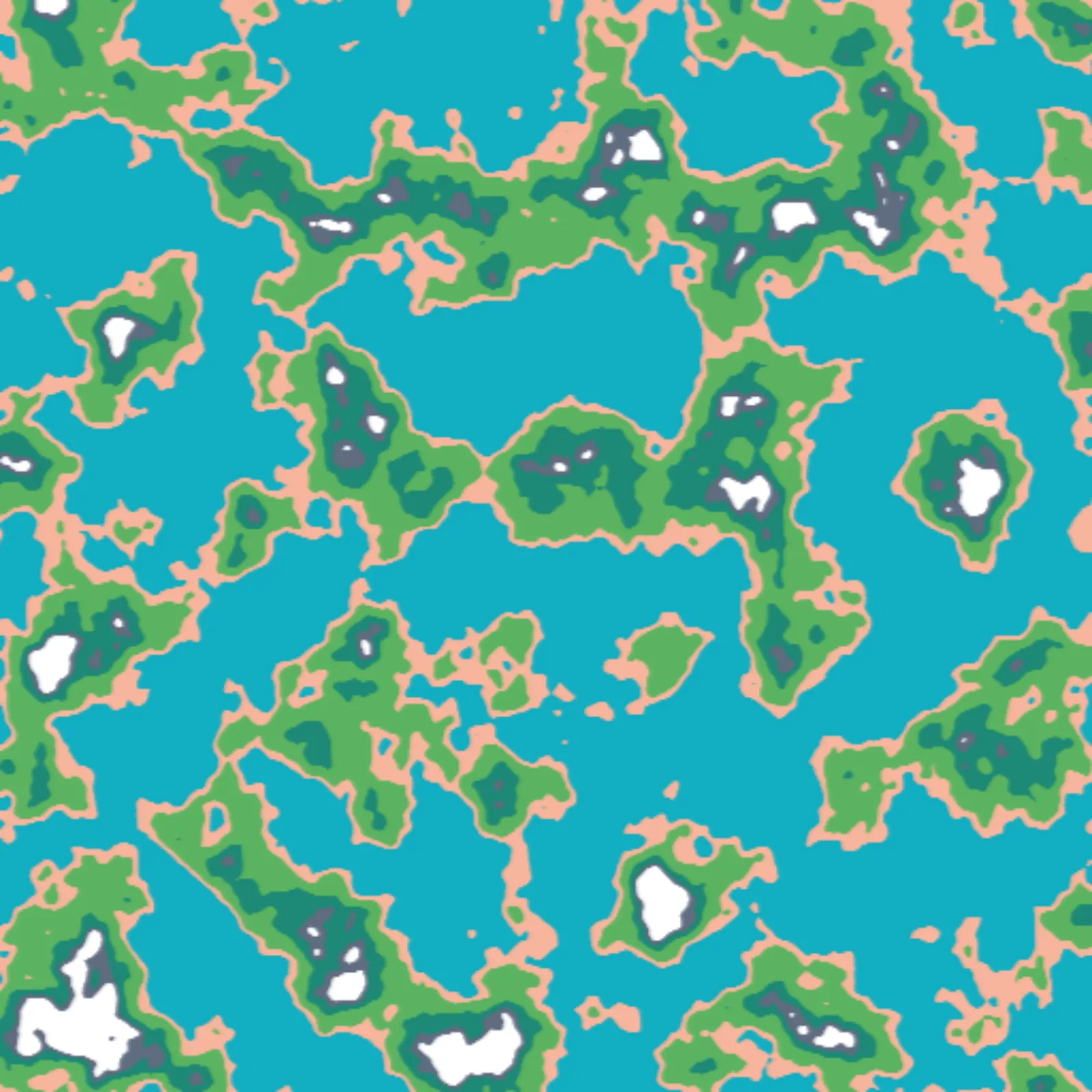 Perlin Noise Terrain Generation