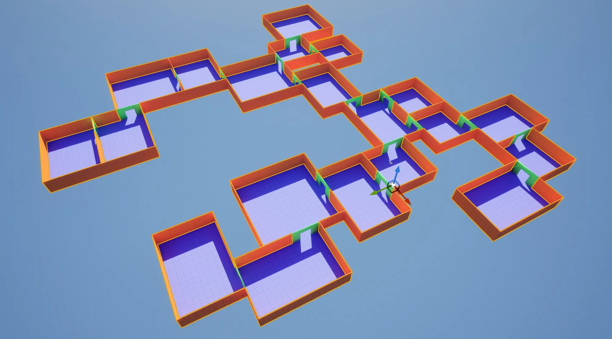 Screenshot 1 of a dungeon created with the plugin